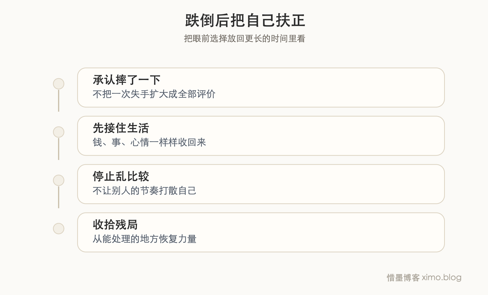 真正有力量的女性,是跌倒后还能把自己扶正 转变图